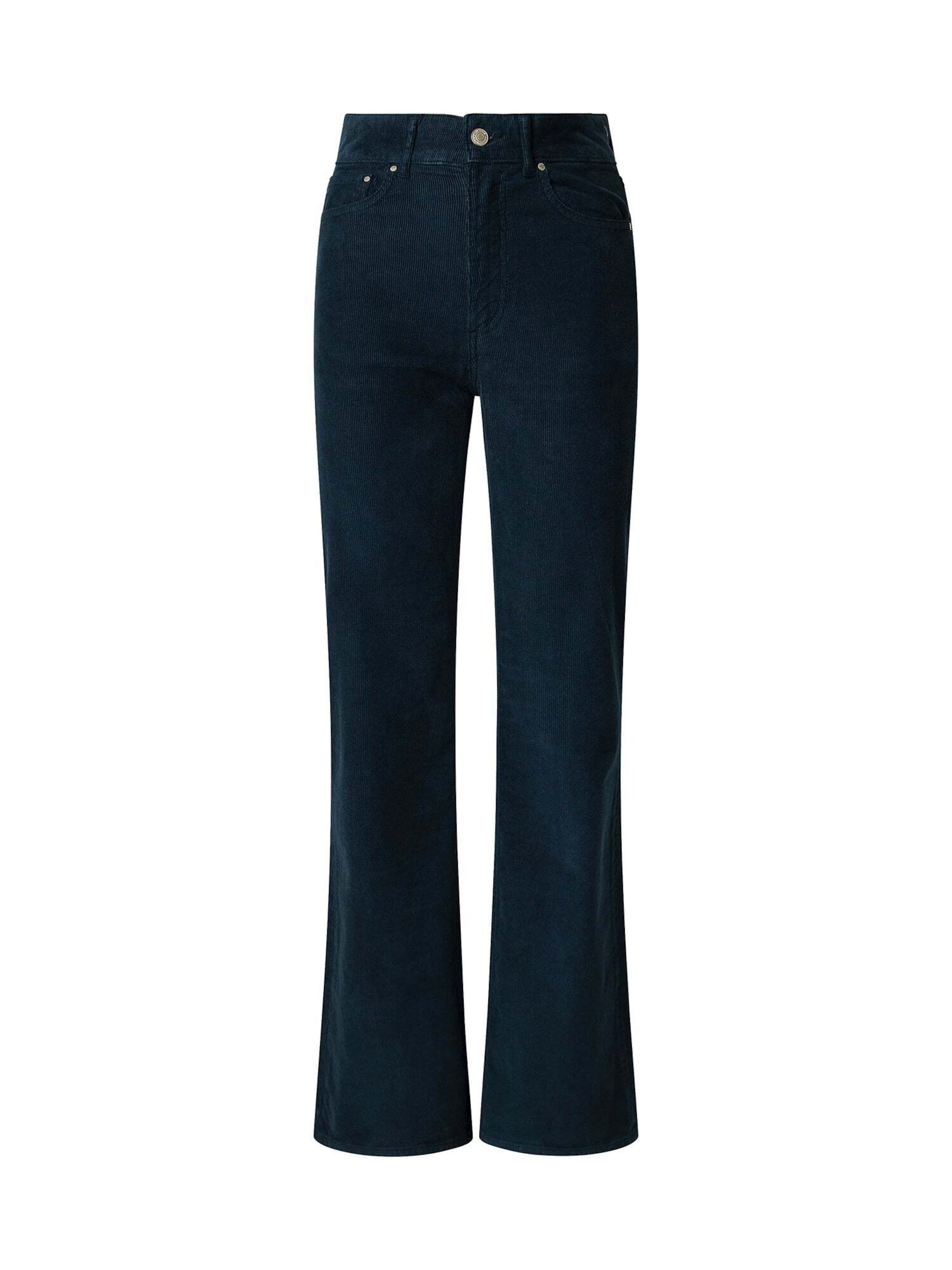 Pepe Jeans Flared Broek 'Corduroy' in Zwart: voorkant