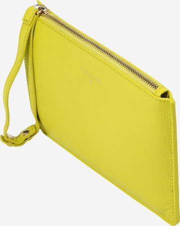 PATRIZIA PEPE - Bolsa de cosmética em amarelo: frente