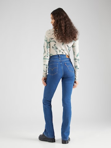 LEVI'S ® Bootcut Jeans '725 High Rise Bootcut' i blå