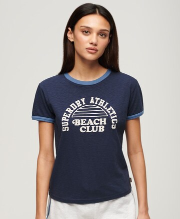 Superdry Shirt in Blue: front