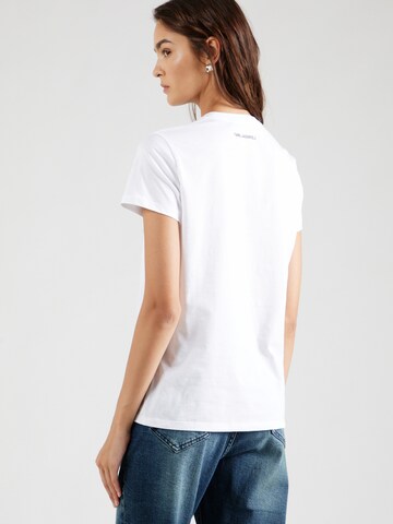 T-shirt Karl Lagerfeld en blanc