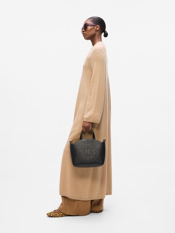 Karl Lagerfeld - Bolso de mano en negro: frente