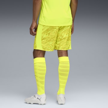 PUMA Regular Sportbroek 'Olympique de Marseille 25/26' in Geel
