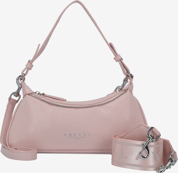 REPLAY Schultertasche in Pink