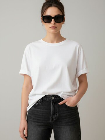 WEARABLE STORIES - Slimfit Vaquero 'Nina' en negro: frente