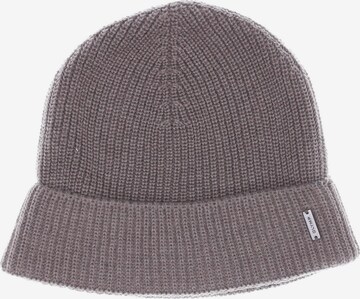 OLYMP Hat & Cap in One size in Grey: front