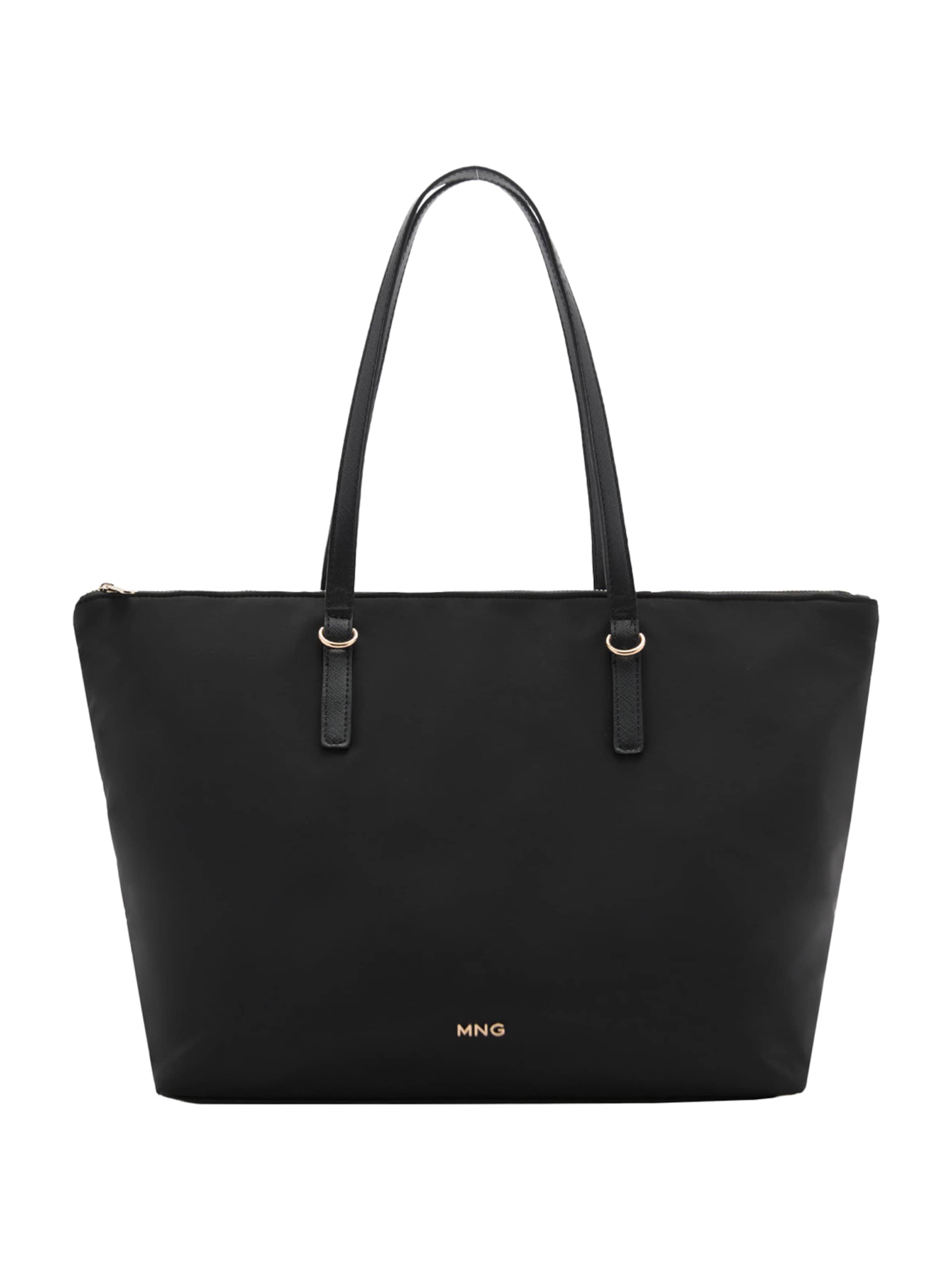 MANGO Shopper 'JULIO' in Black: front