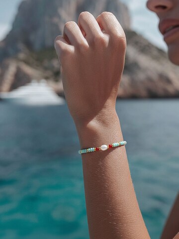 Nemomatheo Bracelet 'Farbtupfer aus Fernost' in Blue