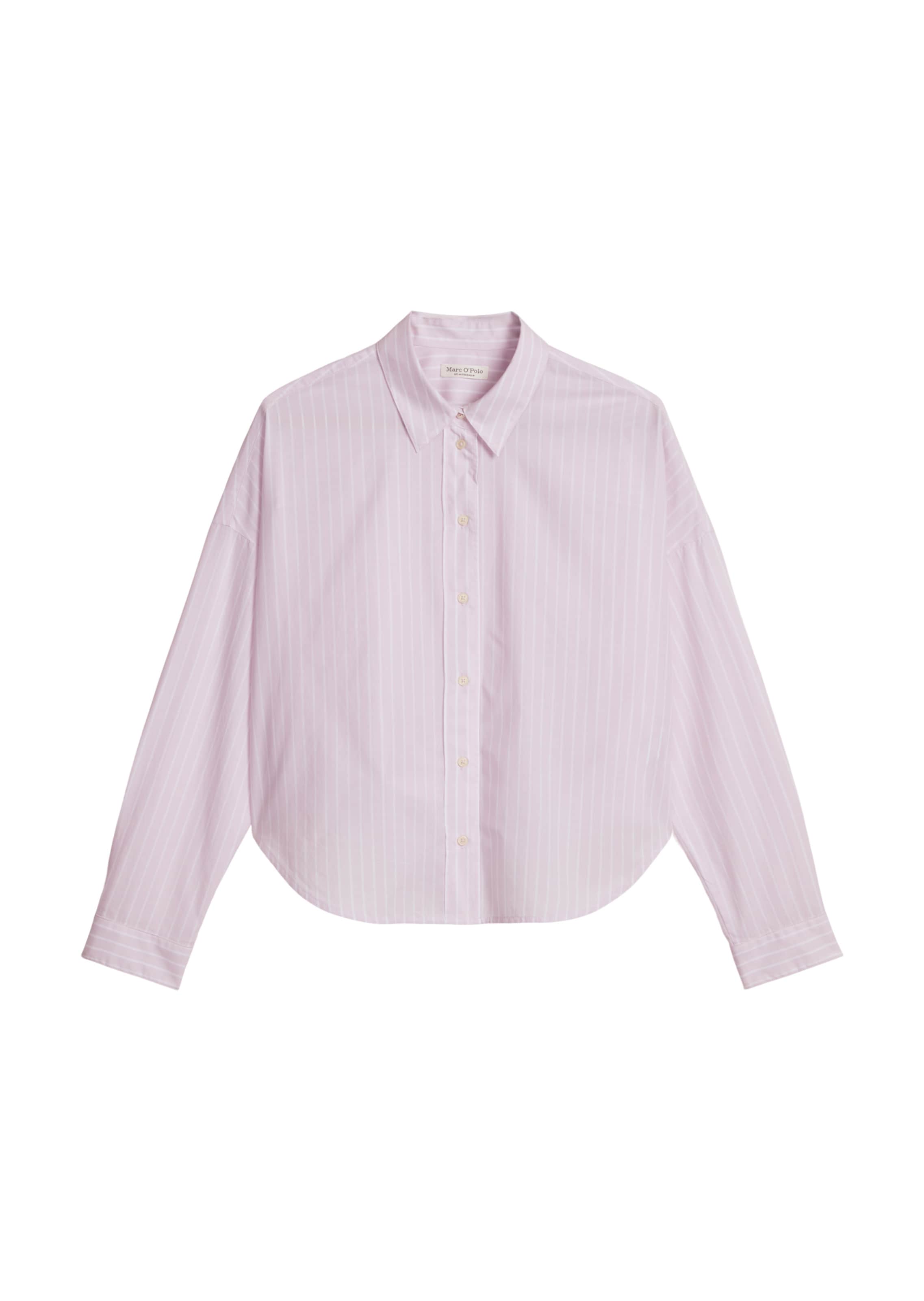 Marc O'Polo Blouse in Roze: voorkant