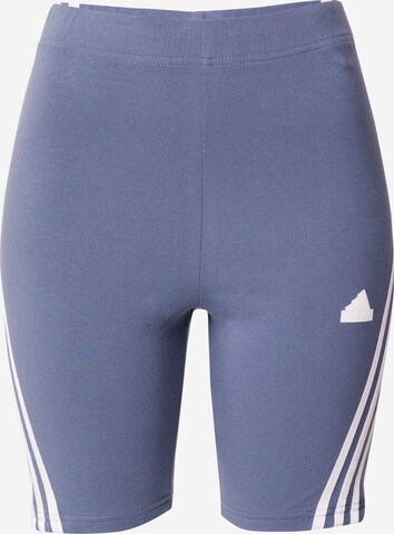 ADIDAS SPORTSWEAR Skinny Sportbroek 'Future Icons' in Grijs: voorkant