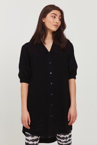 b.young Blouse 'BYDELAN' in Zwart: voorkant