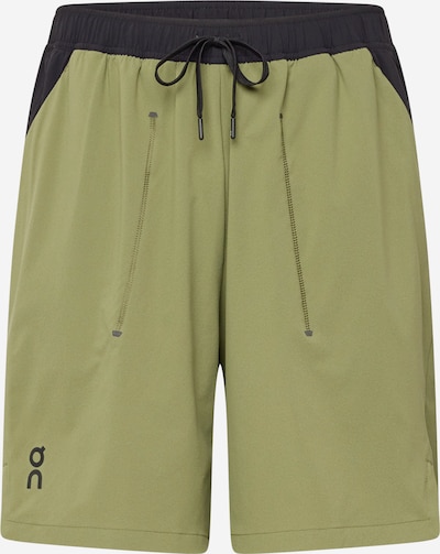 Pantaloni sportivi 'Focus' On di colore oliva / nero, Visualizzazione prodotti