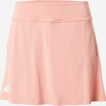 Jupe de sport ADIDAS GOLF en rose : devant