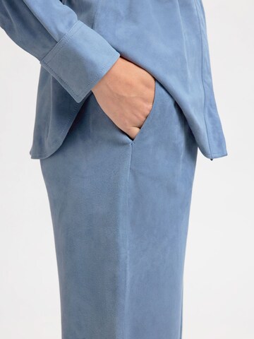 Regular Pantalon SELECTED en bleu