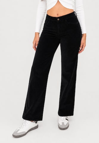 Regular Pantalon Elara en bleu : devant