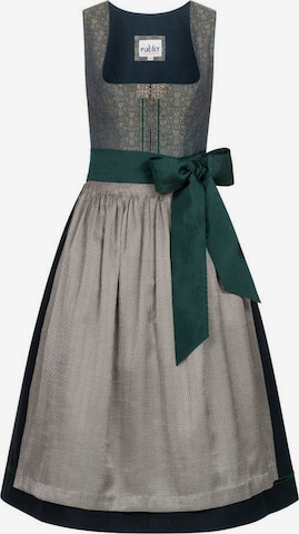 Trachtenhof Nübler Dirndl 'Dirndl midi Lea' in Grün: Vorderseite