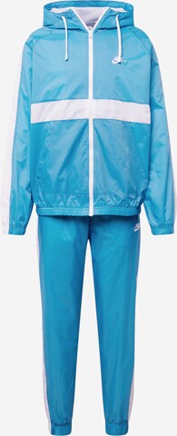 Nike Sportswear Sweat suit in Blue: front