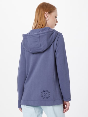 LIEBLINGSSTÜCK Zip-Up Hoodie 'Casidy' in Blue