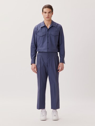 Studio Seidensticker Regular fit Button Up Shirt 'Studio' in Blue