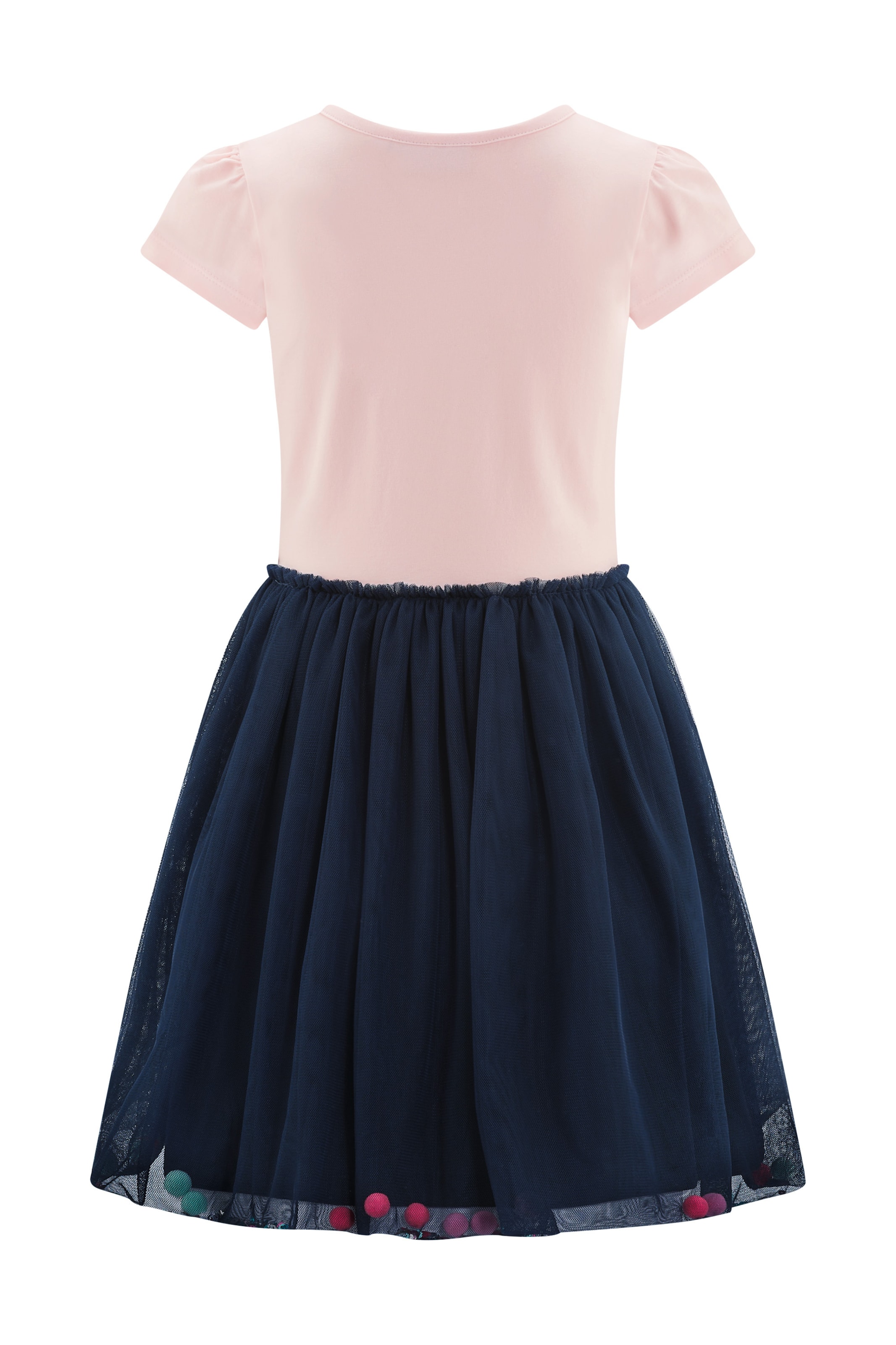 happy girls Dress in Blue