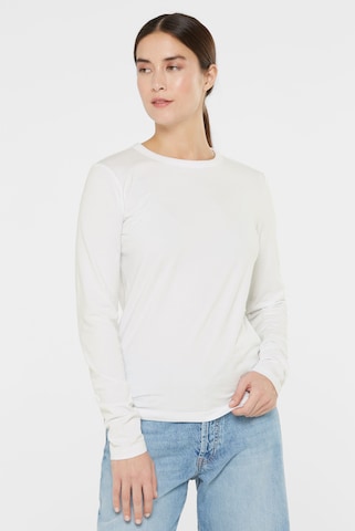 SENSES.THE LABEL Shirt in White: front