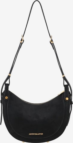 Arthur & Aston Taška přes rameno 'Arthur & Aston Sac Bandoulière Femme Noir' – černá: přední strana