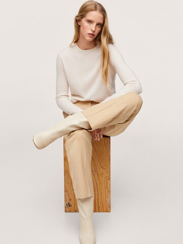 MANGO Pullover 'Bahia' in Beige