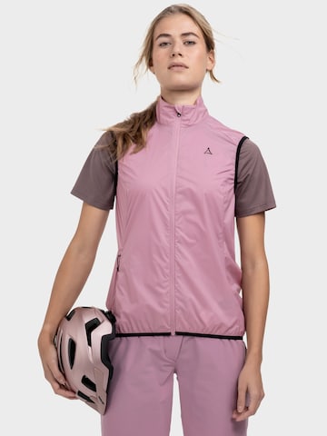 Schöffel Vest 'Cannobio' in Pink: front
