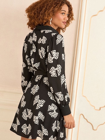 Abito camicia di love & roses in nero