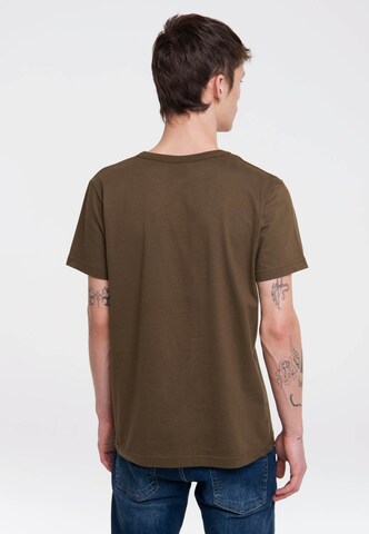 LOGOSHIRT - Camiseta 'Der kleine Maulwurf' en verde