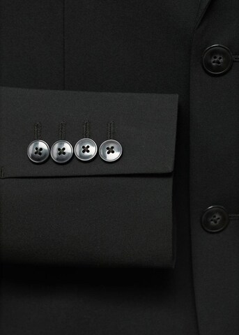 MANGO MAN Regular Fit Sakko 'Paris' in Schwarz