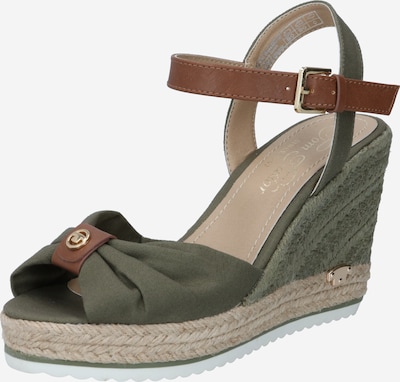 TOM TAILOR Sandály - karamelová / khaki, Produkt