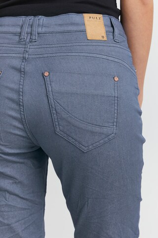 PULZ Jeans - Slimfit Pantalón 'ROSITA' en azul