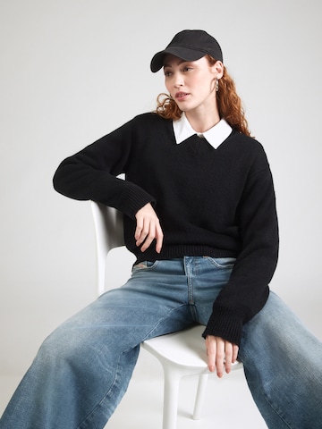 Pullover 'Solanu' di HUGO in nero