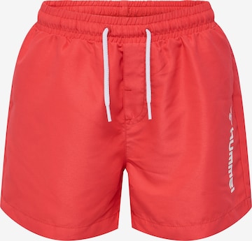 HummelKupaće hlače 'Bondi' - crvena boja: prednji dio