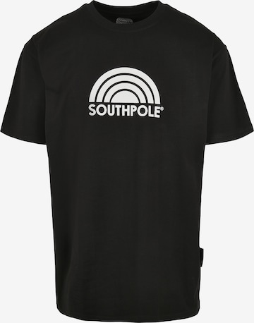 SOUTHPOLE Shirt in Zwart: voorkant