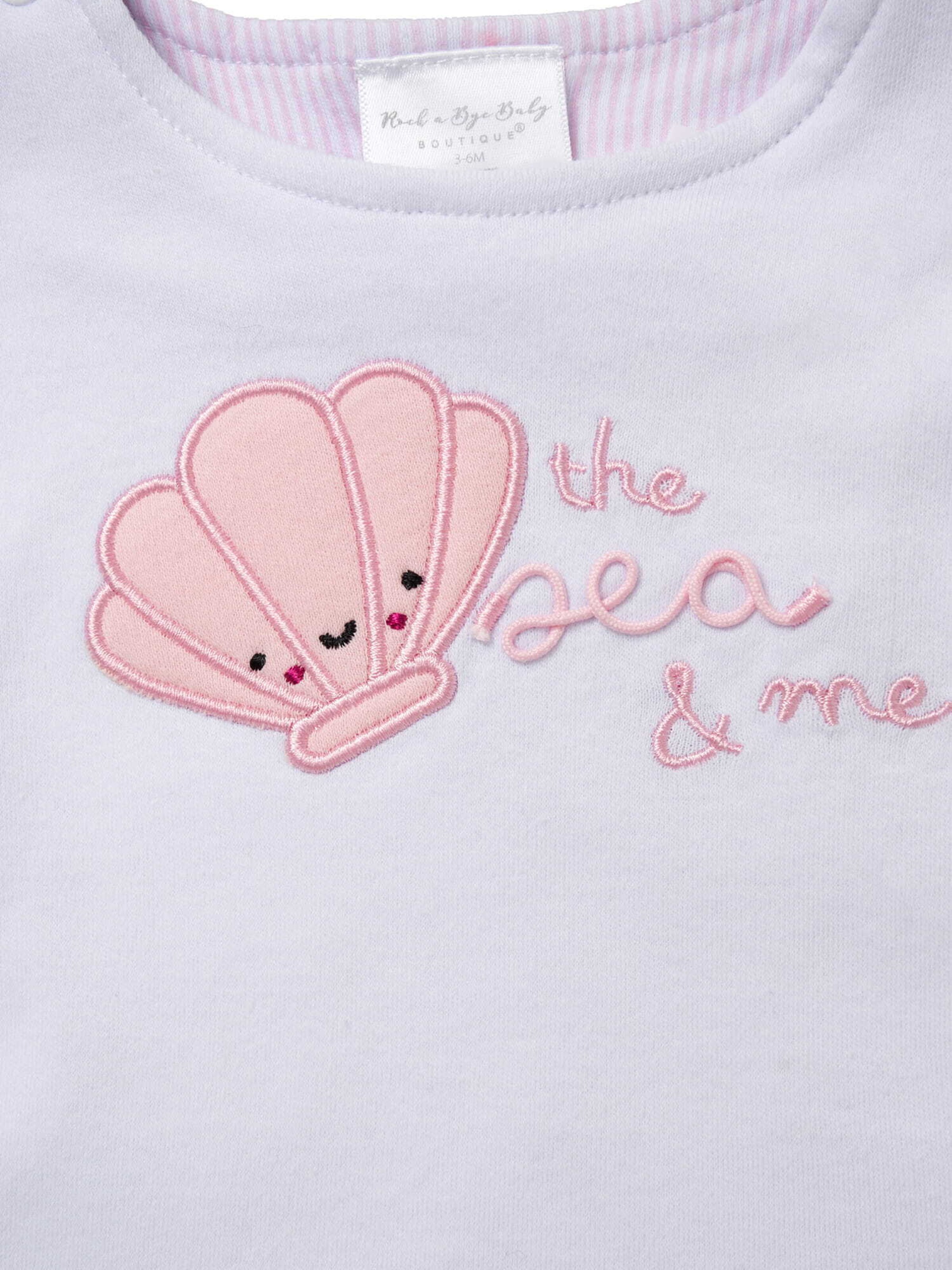 Rock a Bye Baby Boutique Set 'Muschel' in Pink