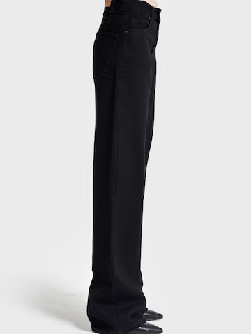 IT'S BASIC Loose fit Jeans 'SOFIA Loose High Rise' in Black