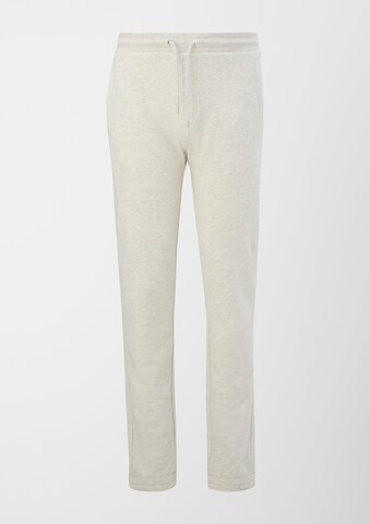 s.Oliver Men Tall Sizes Tapered Jogginghose in Beige