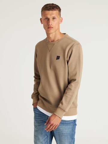 CHASIN' Sweatshirt ' Ryder ' in Beige