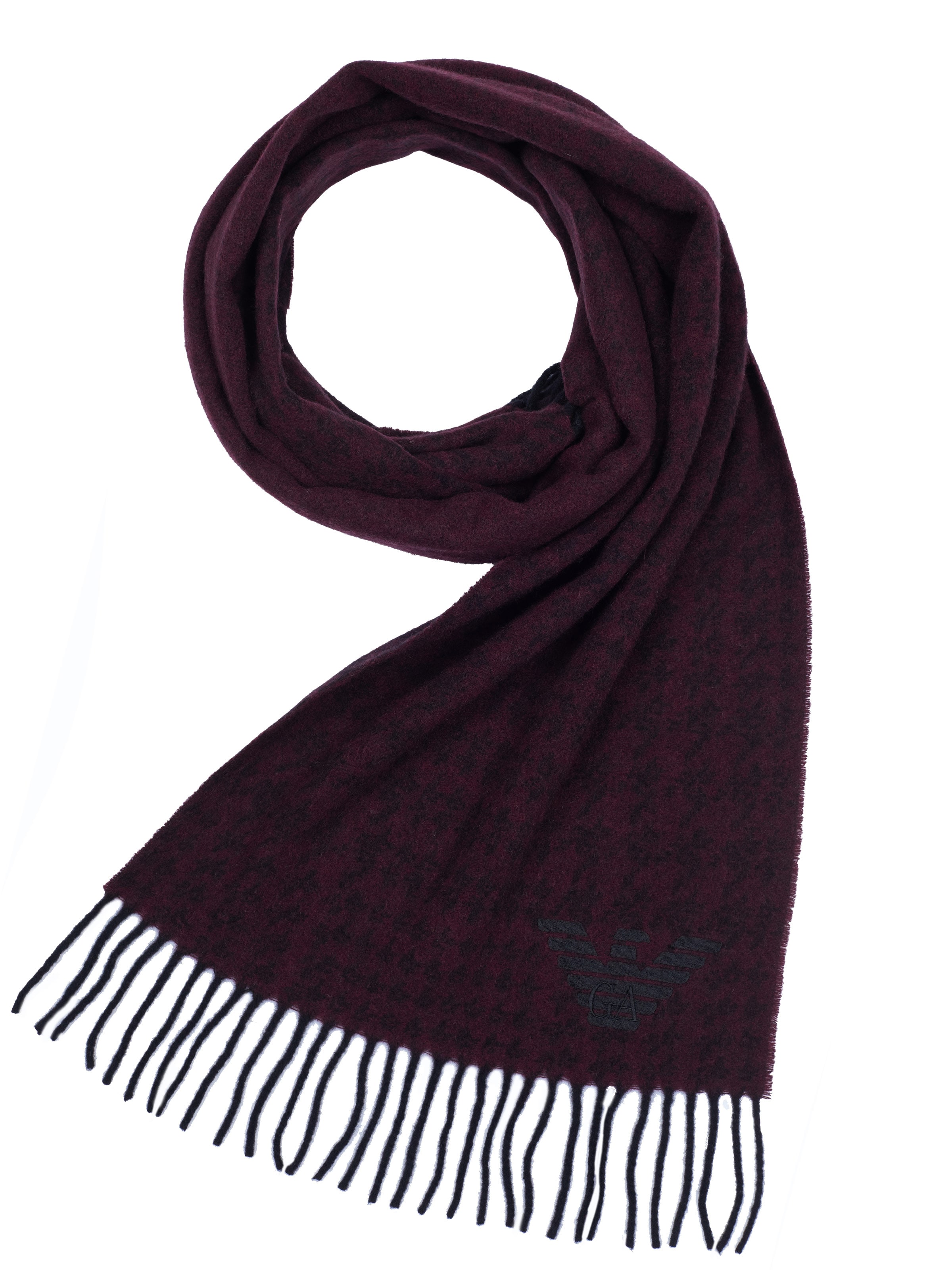 ARMANI Scarf in Red: front