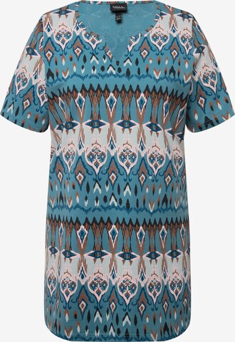 Ulla Popken Shirt in Blauw: voorkant