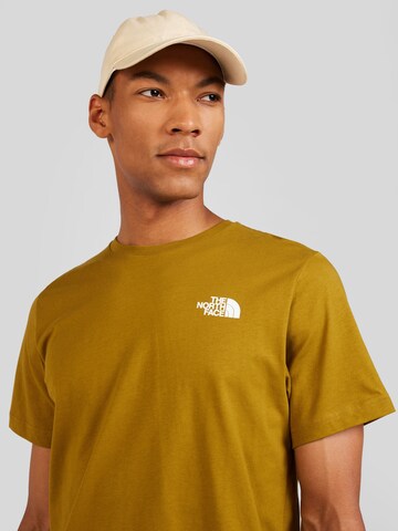 Maglietta 'REDBOX' di THE NORTH FACE in verde