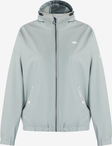 Schmuddelwedda Between-Season Jacket in Green: front