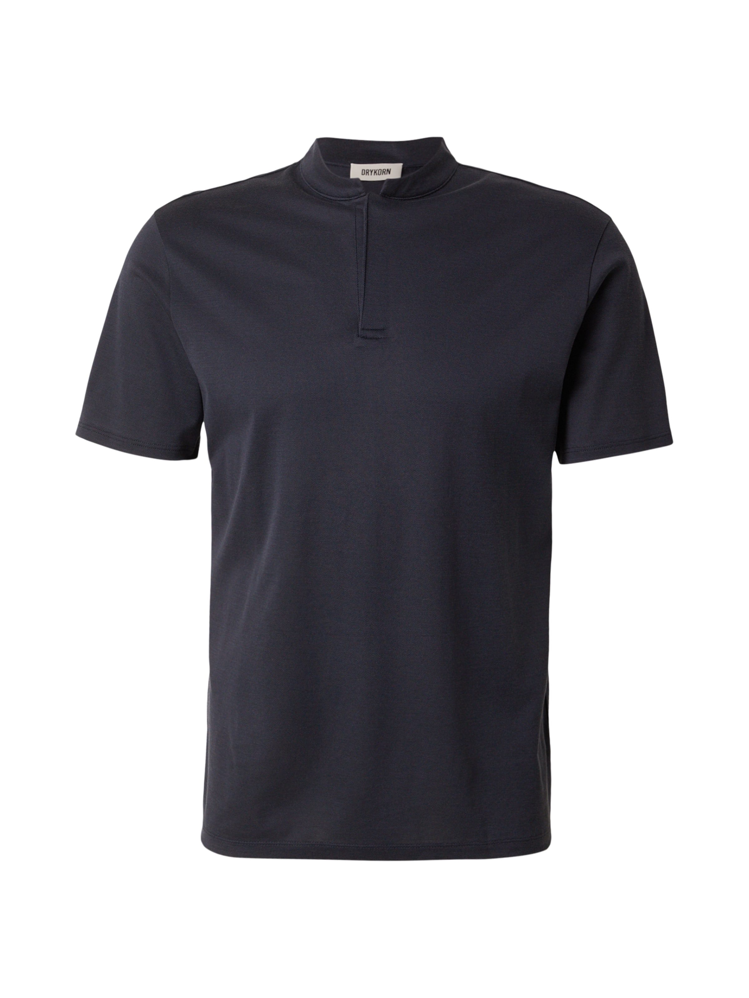 DRYKORN - Camiseta 'Louis' en negro: frente