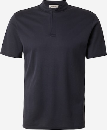DRYKORN - Camiseta 'Louis' en negro: frente