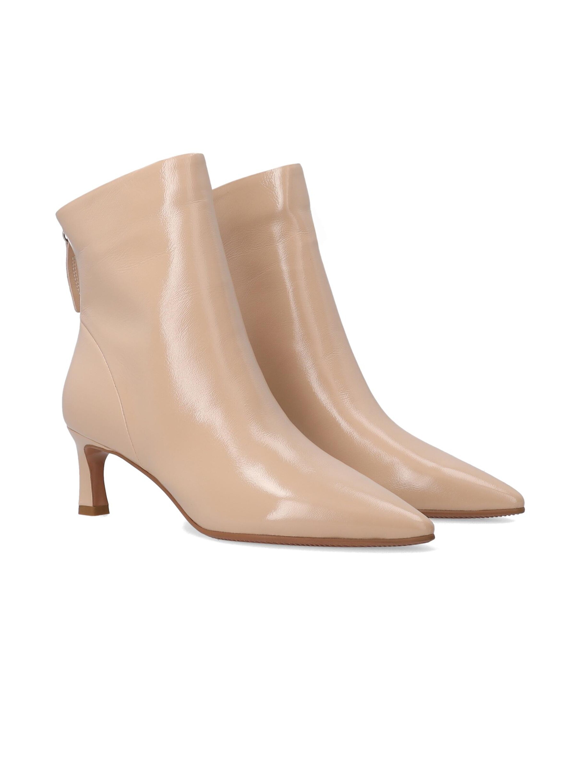VENEZIA Boots 'Klassische braune Damenstiefel mit Stiletto-Absatz 41'‌‌‌‌‌‌ in Beige: Vorderseite