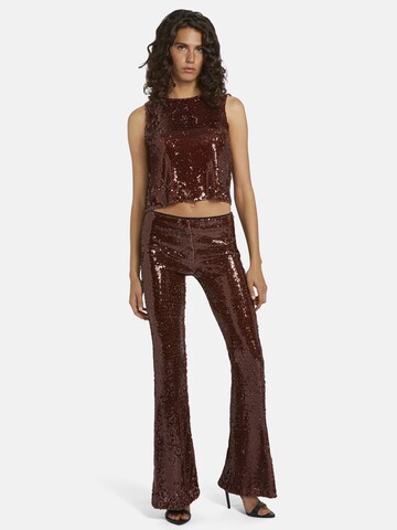 Nicowa Regular Broek 'EWINO' in Bruin