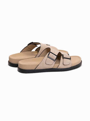 Ombre Mule in Beige