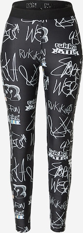 Rukka Skinny Παντελόνι φόρμας 'MIEMALA' σε μαύρο: μπροστά